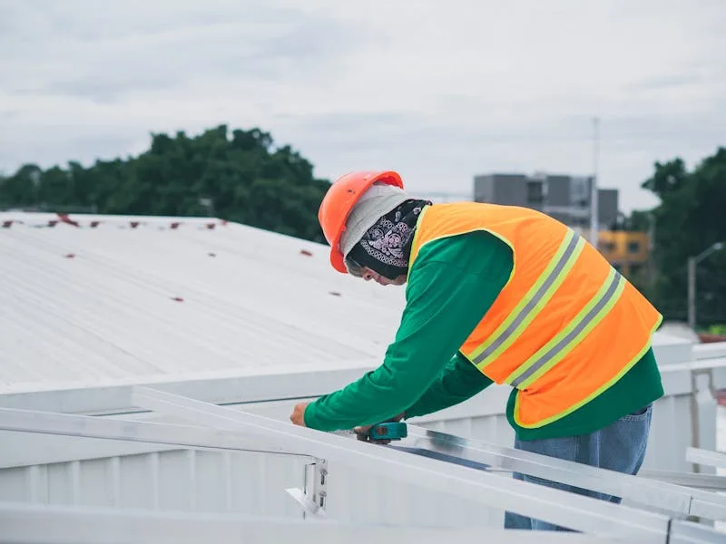 Roof work in Henderson